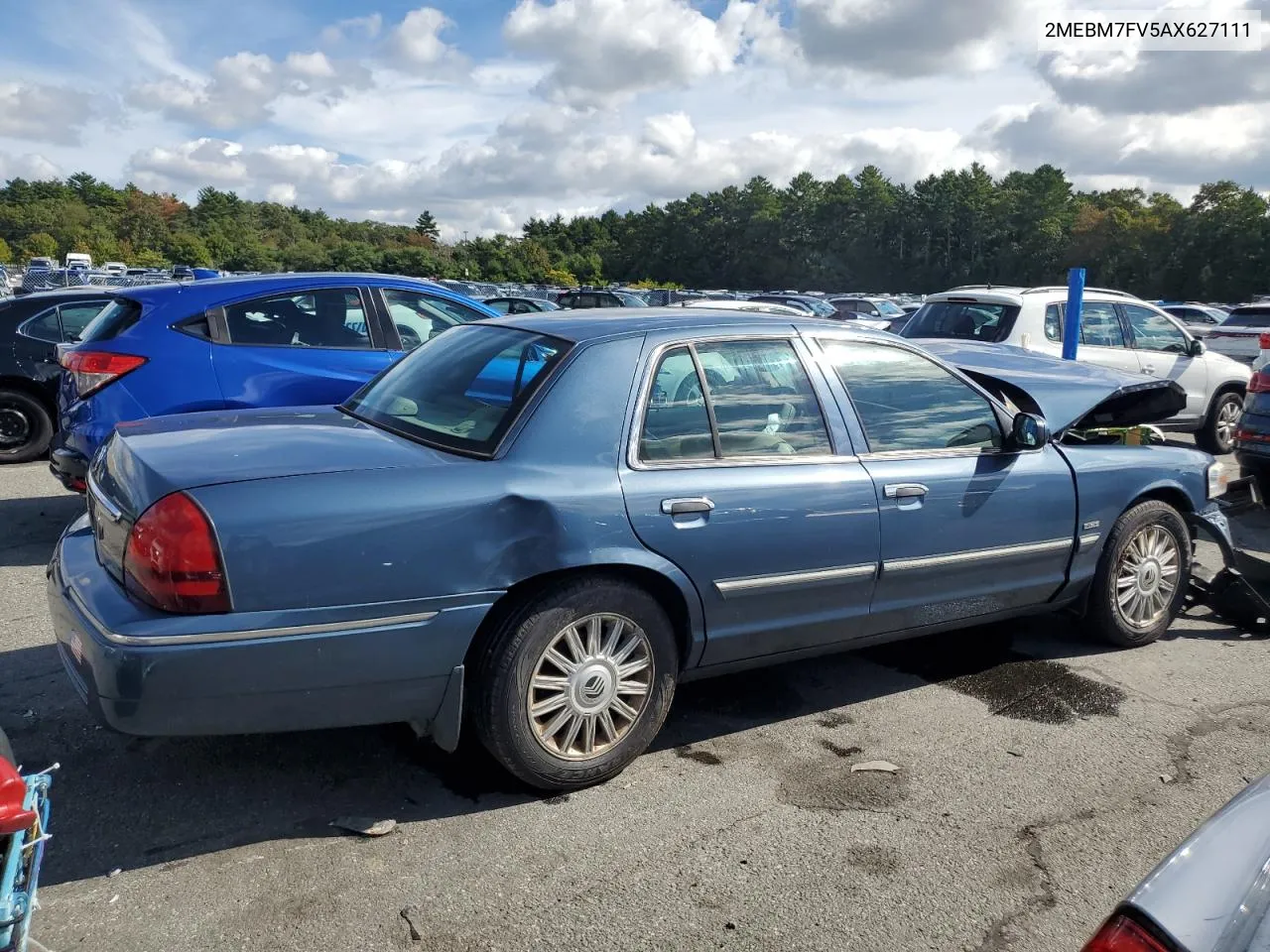 2010 Mercury Grand Marquis Ls VIN: 2MEBM7FV5AX627111 Lot: 73159674