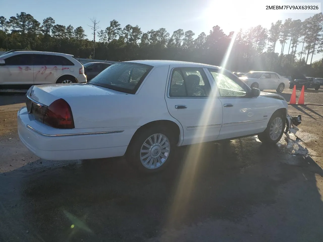 2010 Mercury Grand Marquis Ls VIN: 2MEBM7FV9AX639326 Lot: 73958844