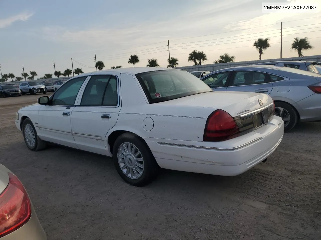 2010 Mercury Grand Marquis Ls VIN: 2MEBM7FV1AX627087 Lot: 76724044