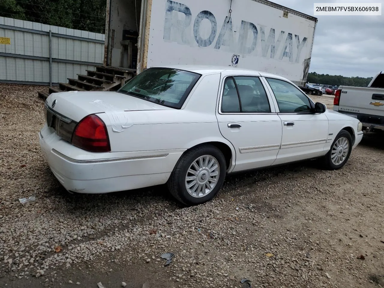 2011 Mercury Grand Marquis Ls VIN: 2MEBM7FV5BX606938 Lot: 68364374