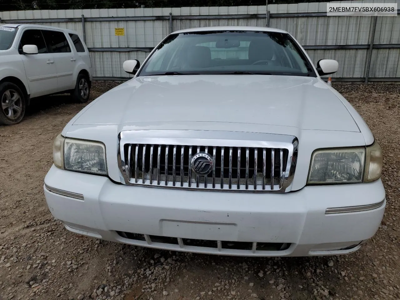 2MEBM7FV5BX606938 2011 Mercury Grand Marquis Ls