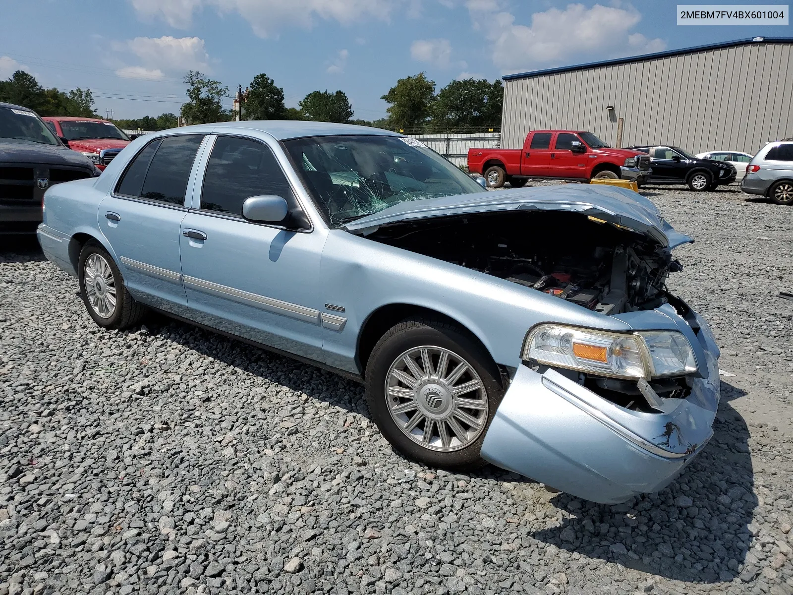 2MEBM7FV4BX601004 2011 Mercury Grand Marquis Ls