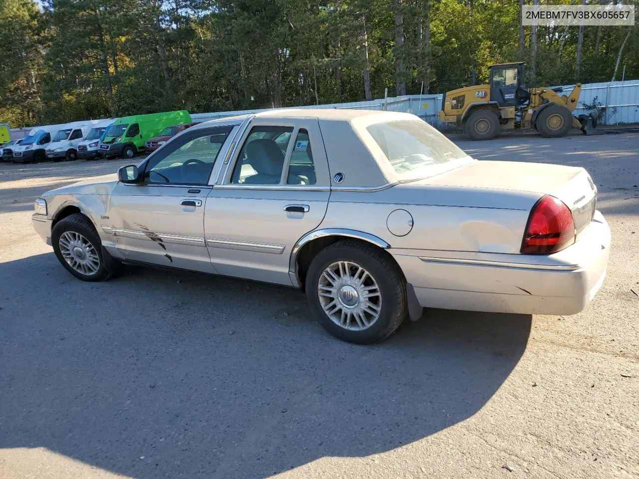 2011 Mercury Grand Marquis Ls VIN: 2MEBM7FV3BX605657 Lot: 73639194