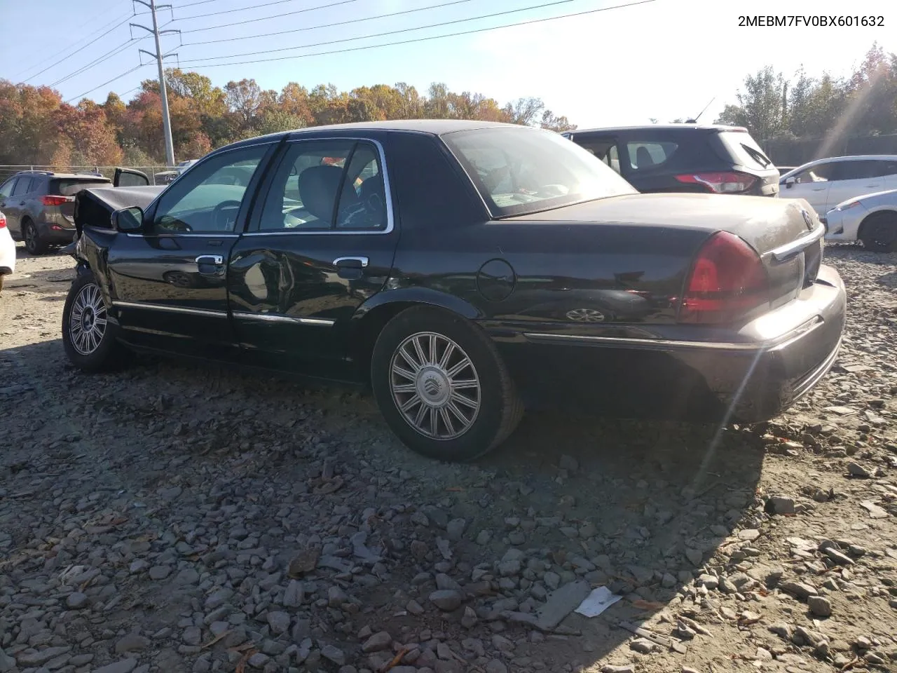 2MEBM7FV0BX601632 2011 Mercury Grand Marquis Ls