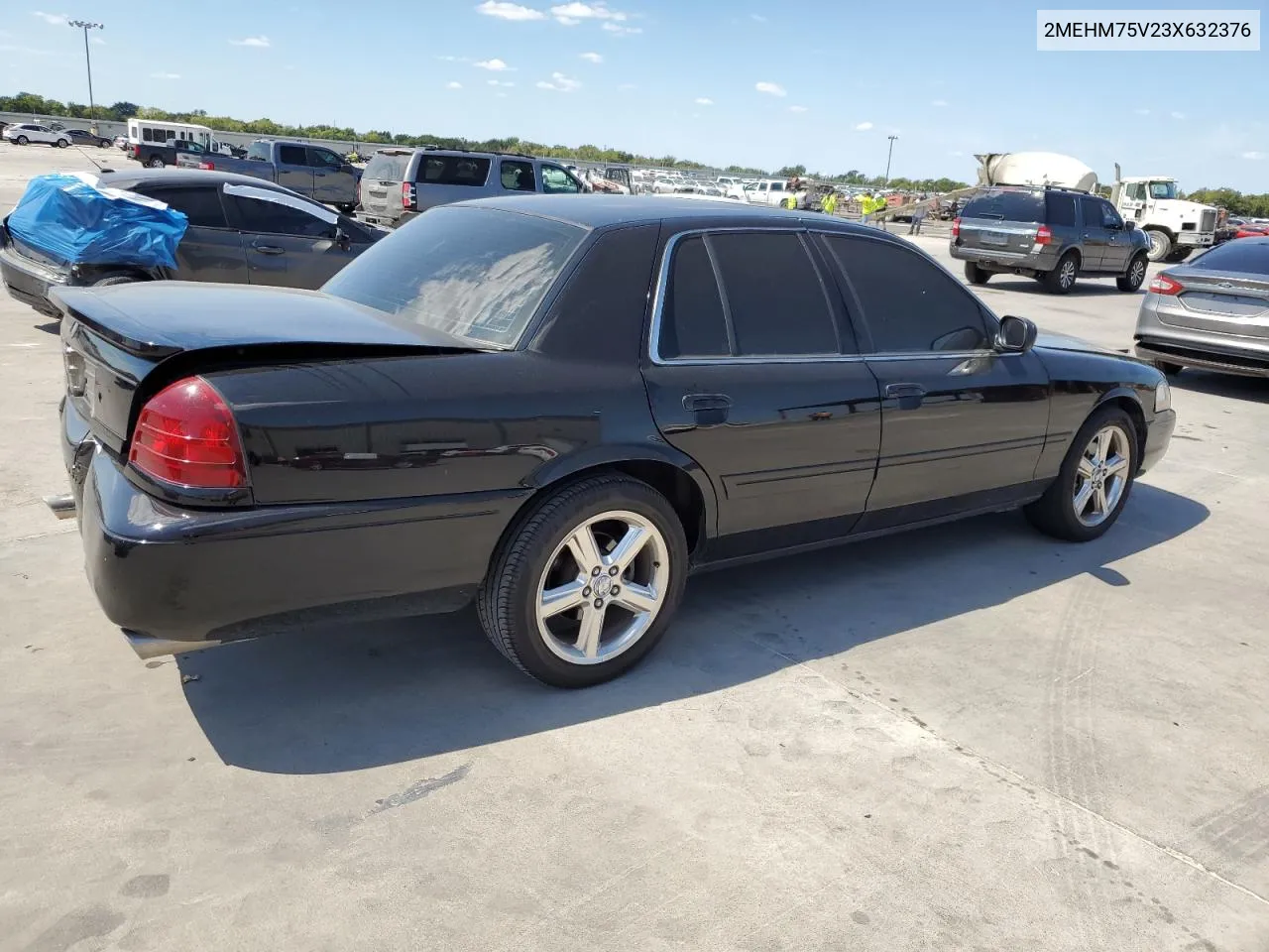 2003 Mercury Marauder VIN: 2MEHM75V23X632376 Lot: 72474894