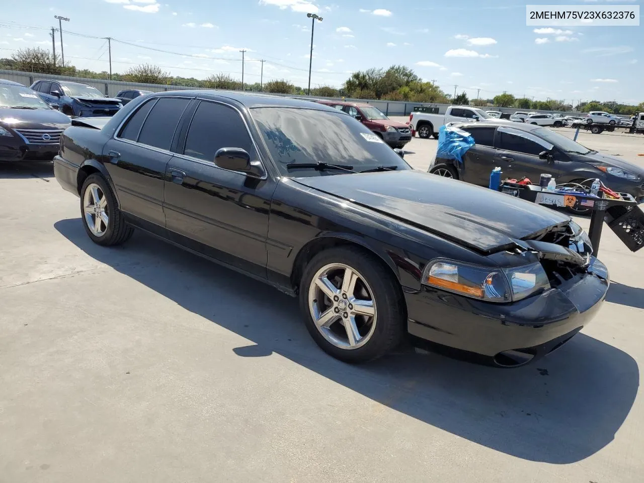 2003 Mercury Marauder VIN: 2MEHM75V23X632376 Lot: 72474894