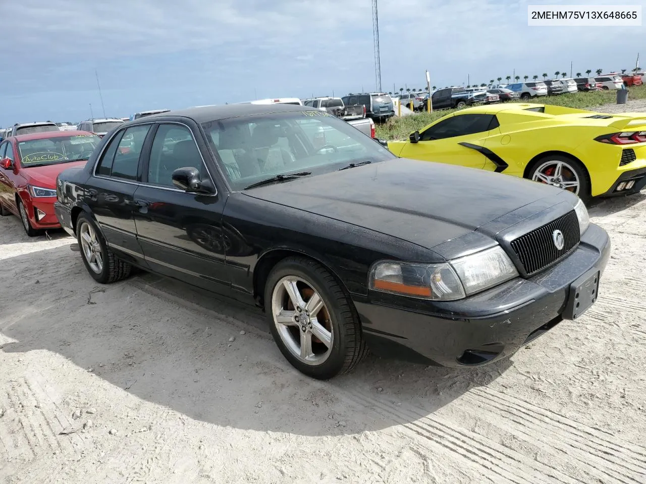 2003 Mercury Marauder VIN: 2MEHM75V13X648665 Lot: 76773694