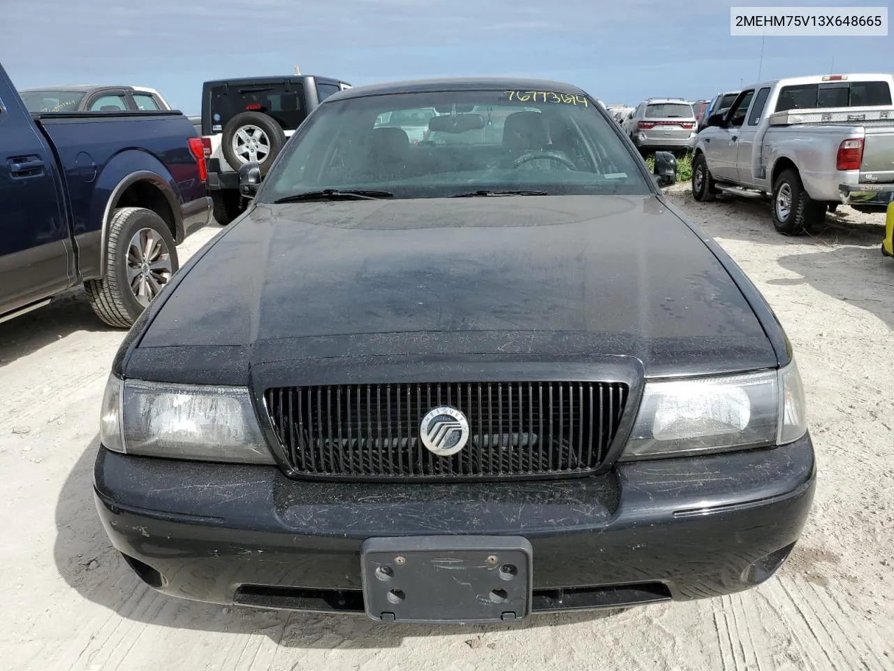 2003 Mercury Marauder VIN: 2MEHM75V13X648665 Lot: 76773694