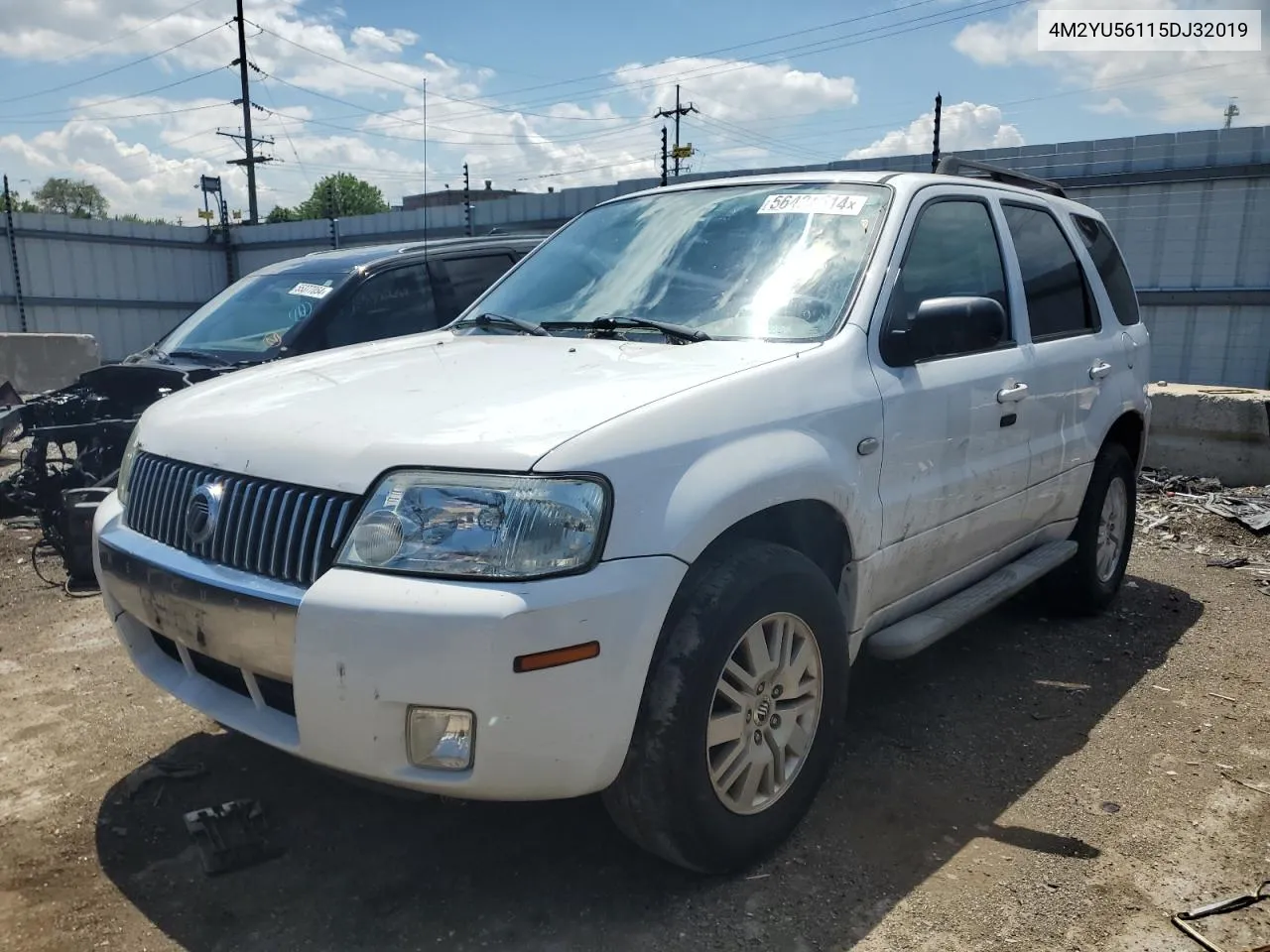 2005 Mercury Mariner VIN: 4M2YU56115DJ32019 Lot: 56424514