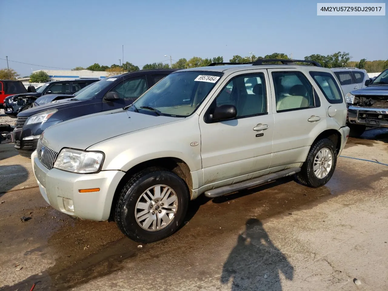 2005 Mercury Mariner VIN: 4M2YU57Z95DJ29017 Lot: 69578464