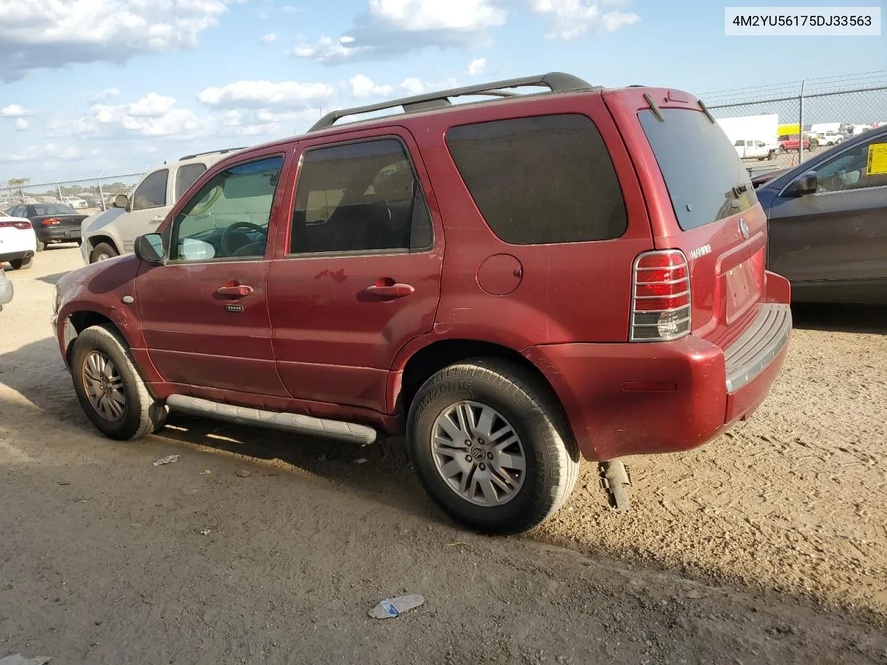 2005 Mercury Mariner VIN: 4M2YU56175DJ33563 Lot: 73497134