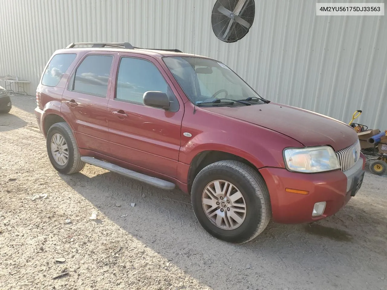 2005 Mercury Mariner VIN: 4M2YU56175DJ33563 Lot: 73497134