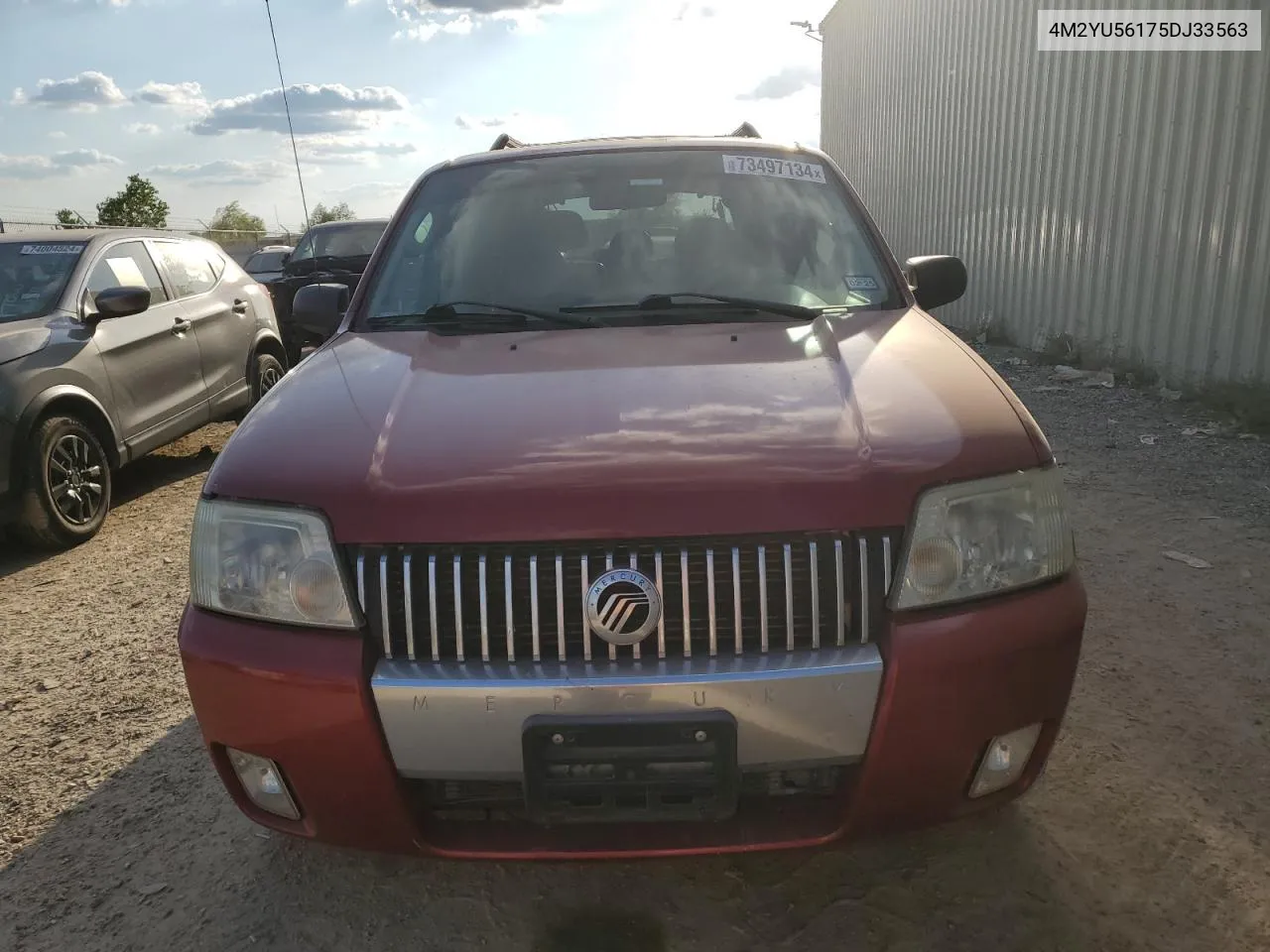 2005 Mercury Mariner VIN: 4M2YU56175DJ33563 Lot: 73497134