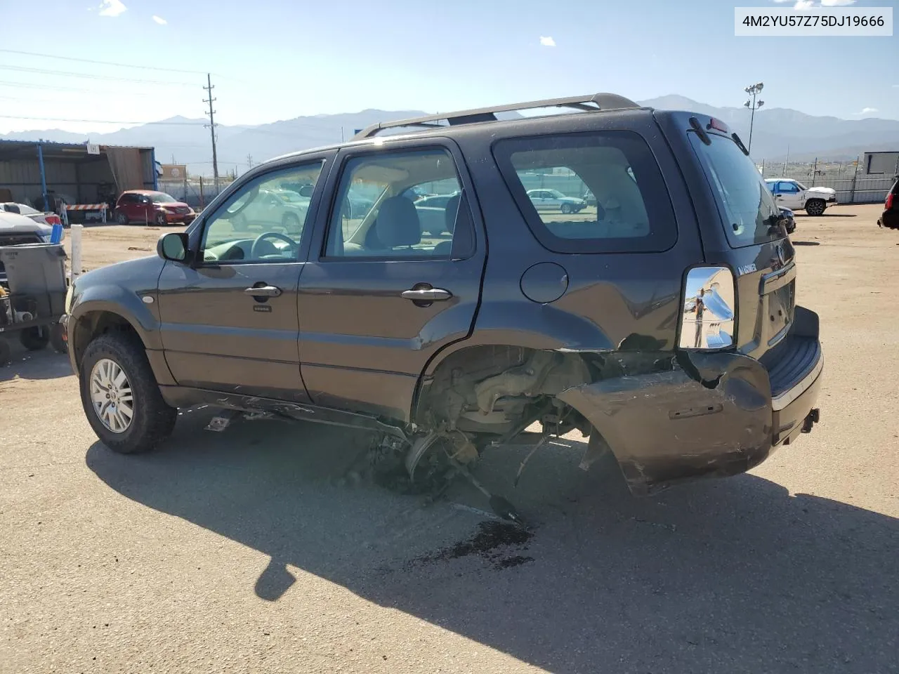 2005 Mercury Mariner VIN: 4M2YU57Z75DJ19666 Lot: 74756454