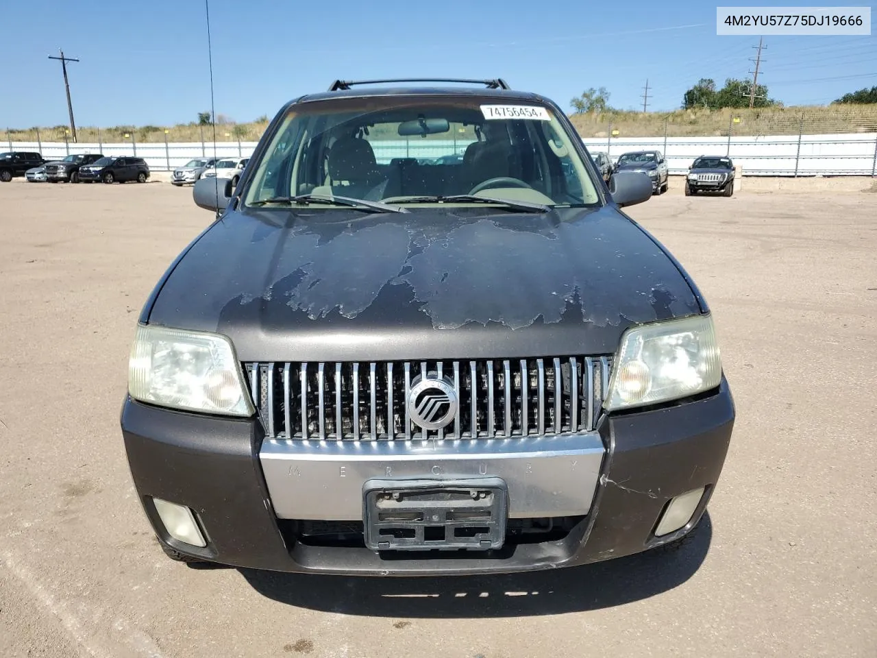 2005 Mercury Mariner VIN: 4M2YU57Z75DJ19666 Lot: 74756454