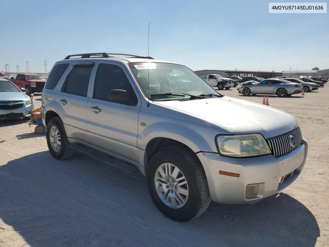 2005 Mercury Mariner VIN: 4M2YU57145DJ01636 Lot: 76989624