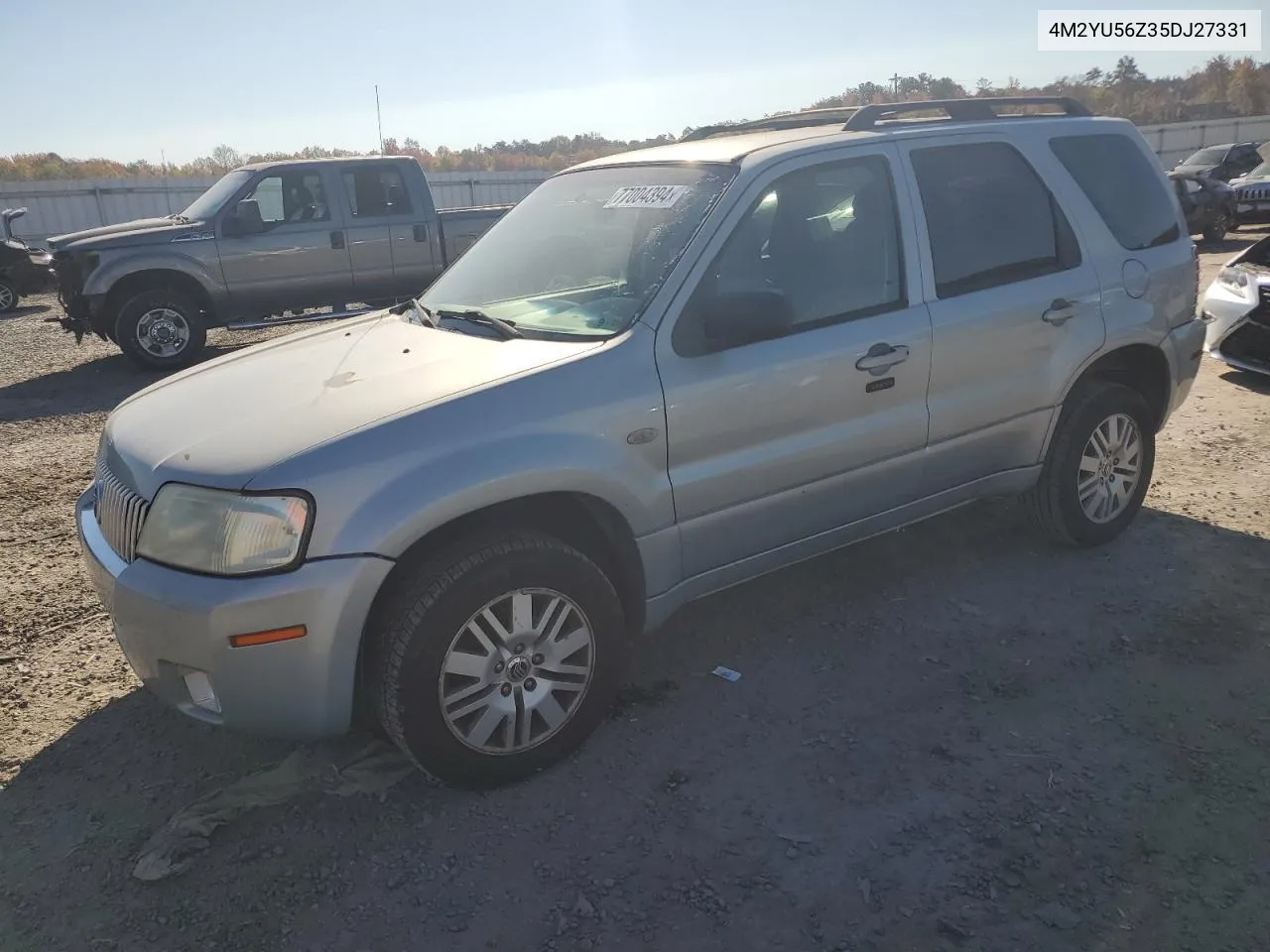 2005 Mercury Mariner VIN: 4M2YU56Z35DJ27331 Lot: 77004394