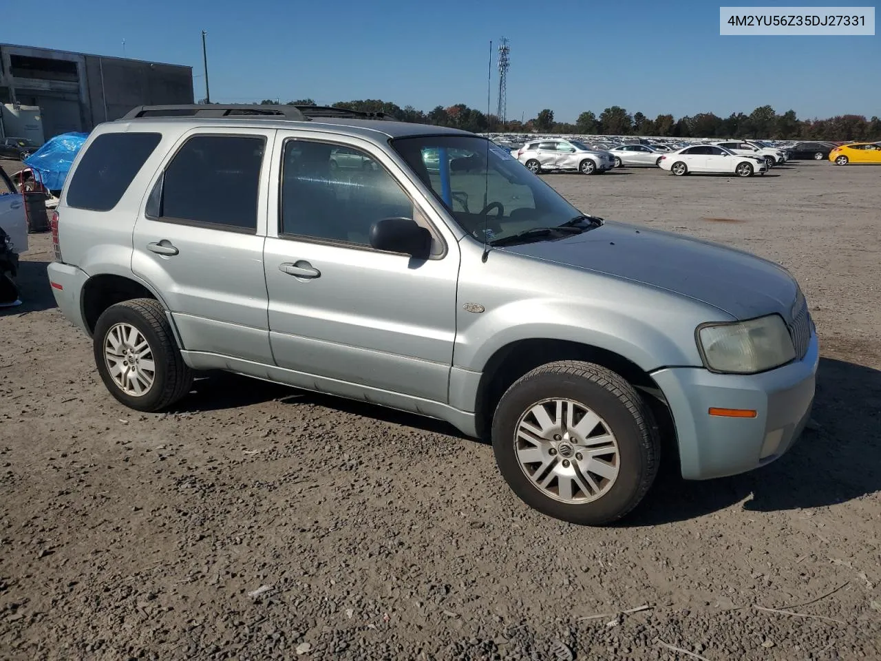 2005 Mercury Mariner VIN: 4M2YU56Z35DJ27331 Lot: 77004394