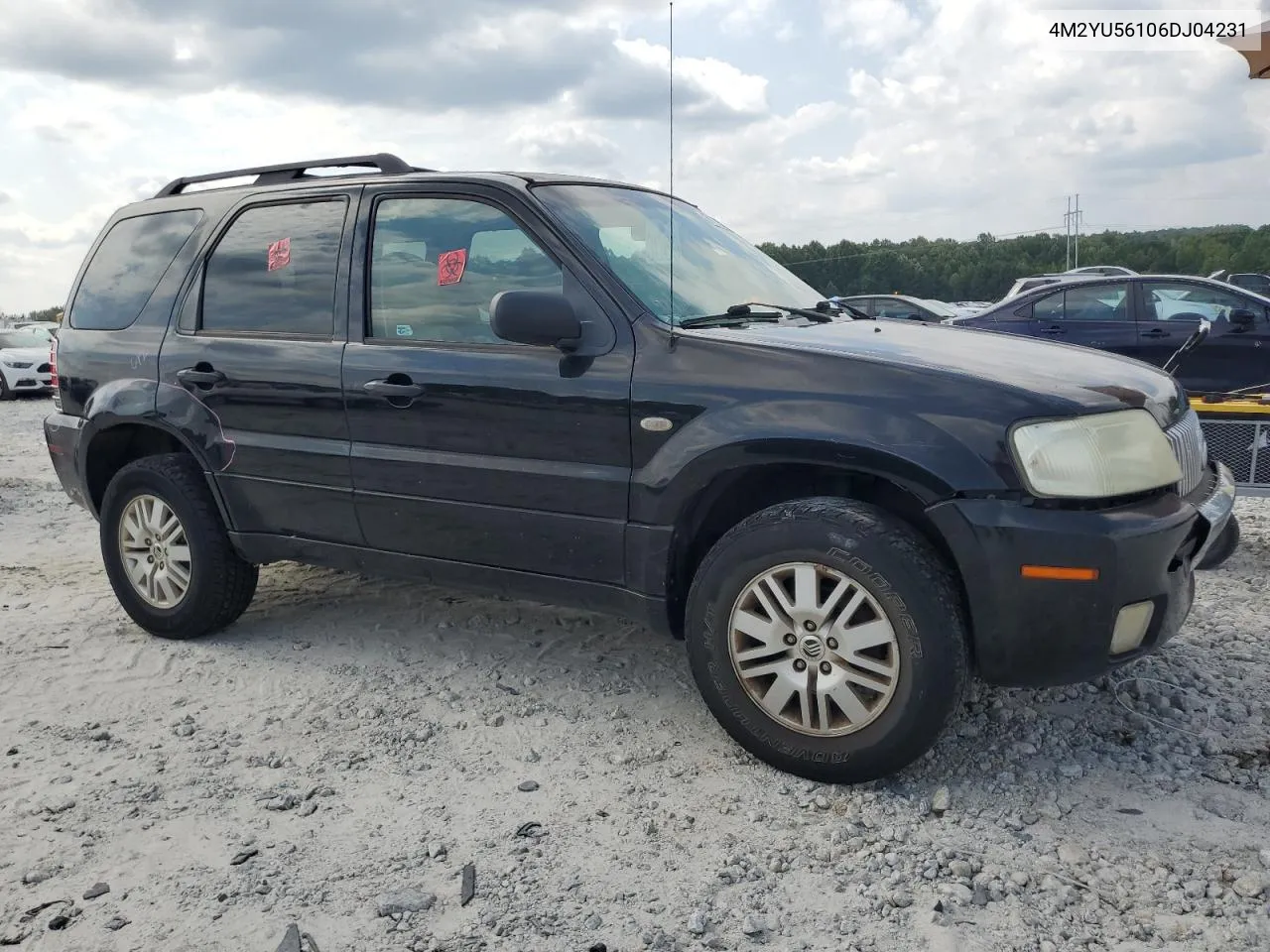 2006 Mercury Mariner VIN: 4M2YU56106DJ04231 Lot: 68173624