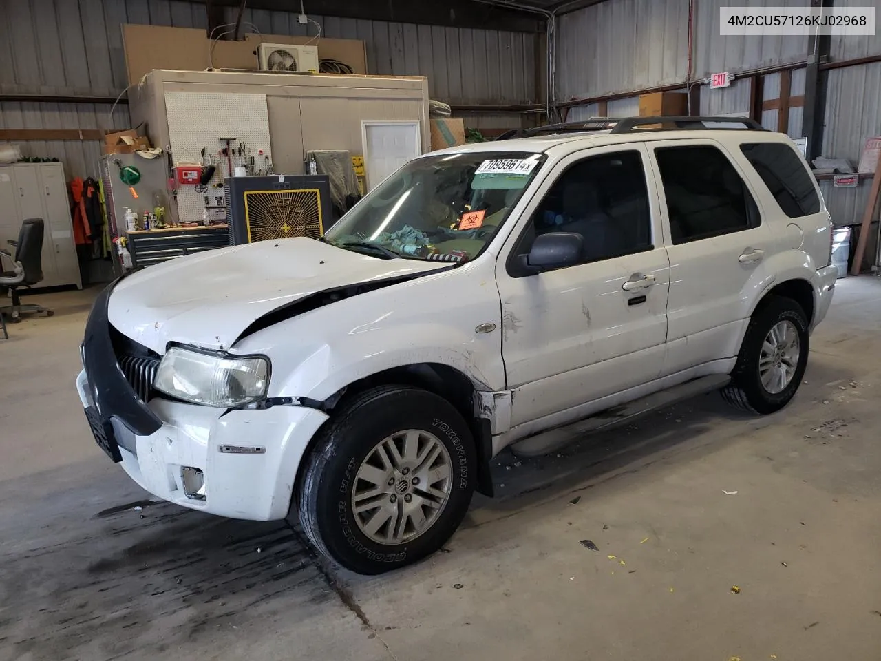 2006 Mercury Mariner VIN: 4M2CU57126KJ02968 Lot: 70959614