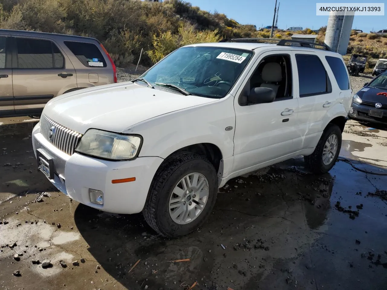 2006 Mercury Mariner VIN: 4M2CU571X6KJ13393 Lot: 71995284