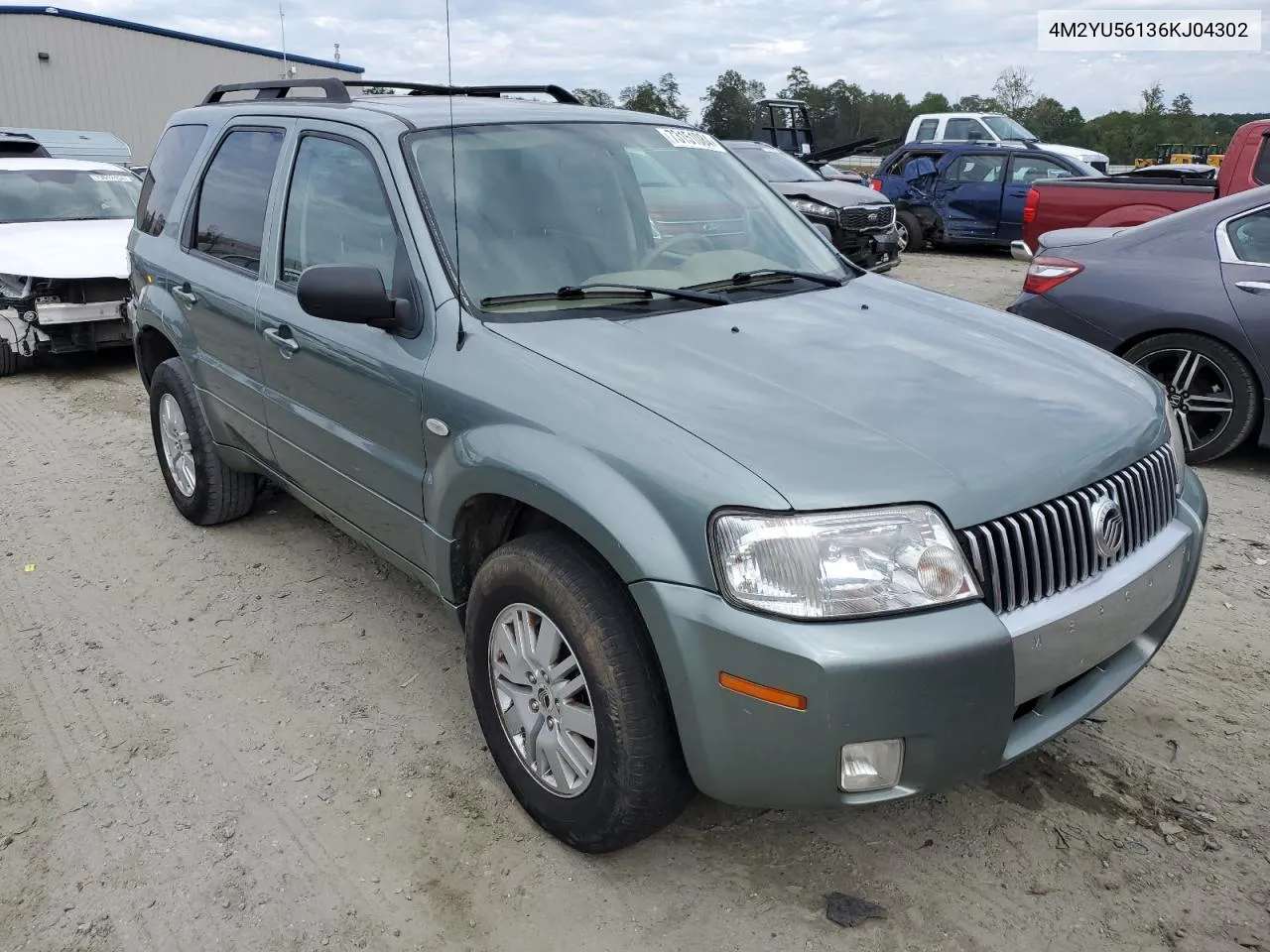 2006 Mercury Mariner VIN: 4M2YU56136KJ04302 Lot: 73151084