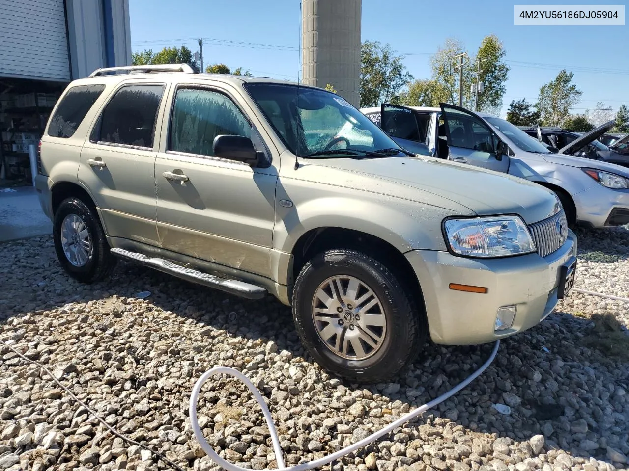 2006 Mercury Mariner VIN: 4M2YU56186DJ05904 Lot: 73395834