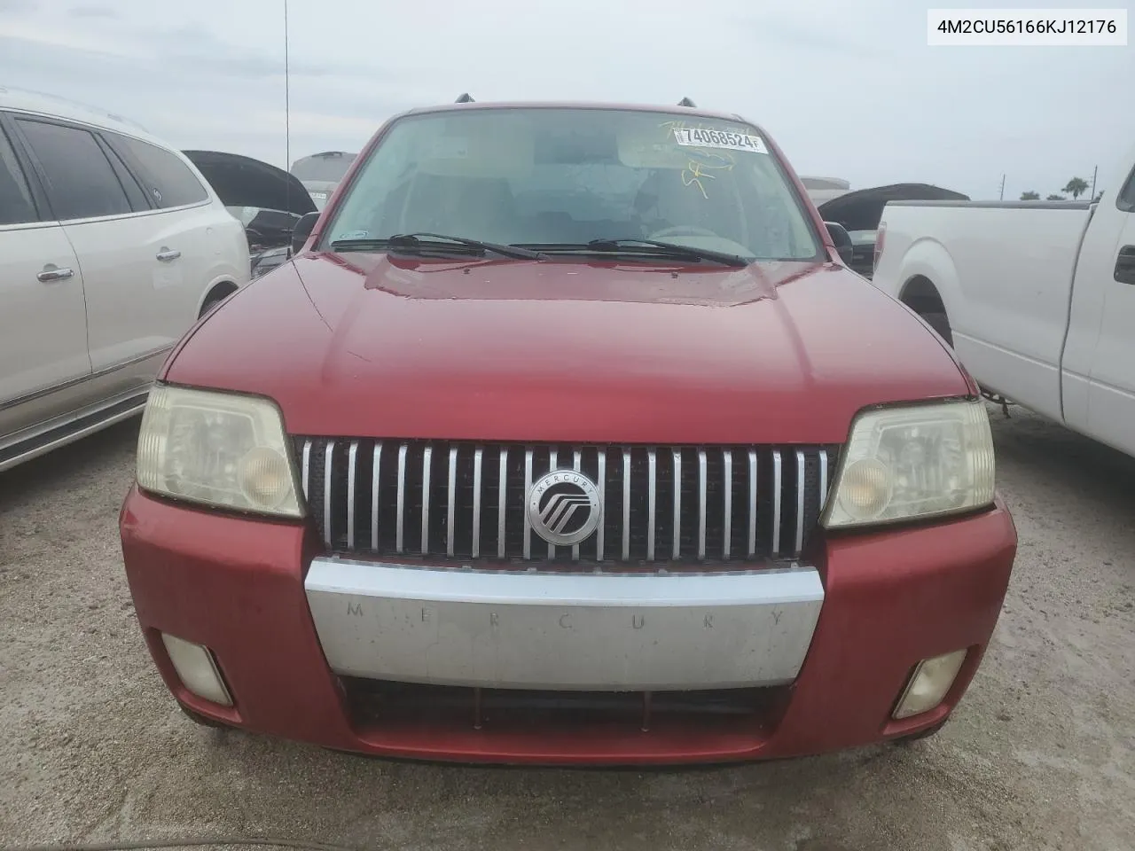 2006 Mercury Mariner VIN: 4M2CU56166KJ12176 Lot: 74068524