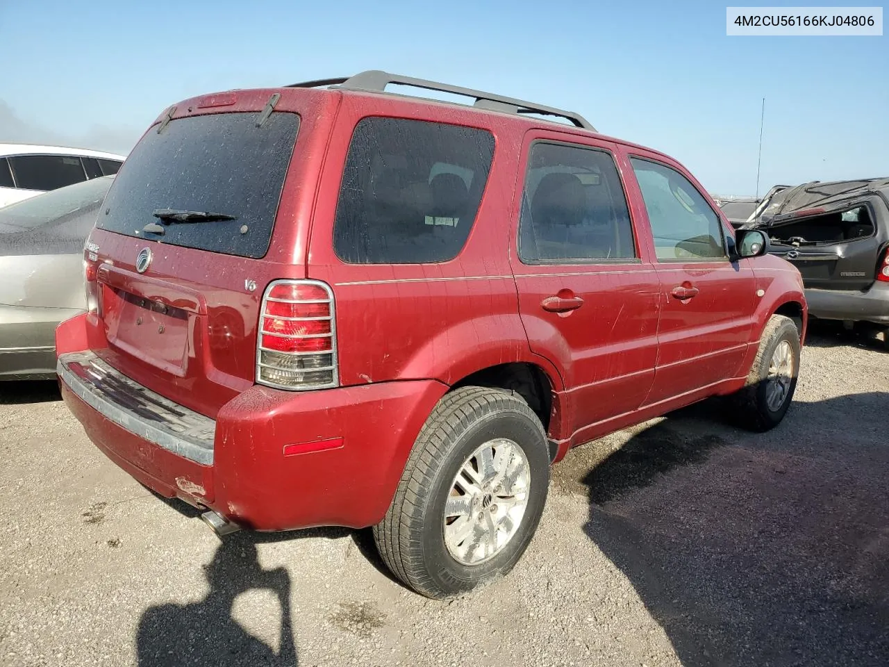 2006 Mercury Mariner VIN: 4M2CU56166KJ04806 Lot: 74090104