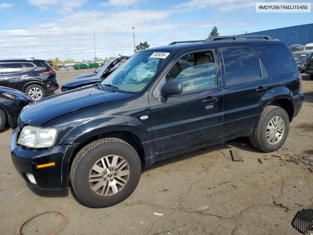 2006 Mercury Mariner VIN: 4M2YU56196DJ10450 Lot: 74936254