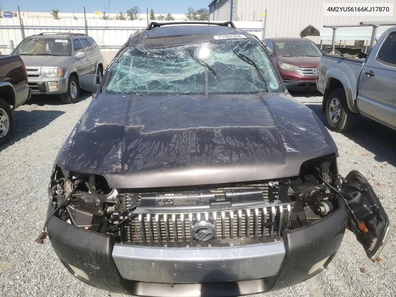 2006 Mercury Mariner VIN: 4M2YU56166KJ17870 Lot: 75389304