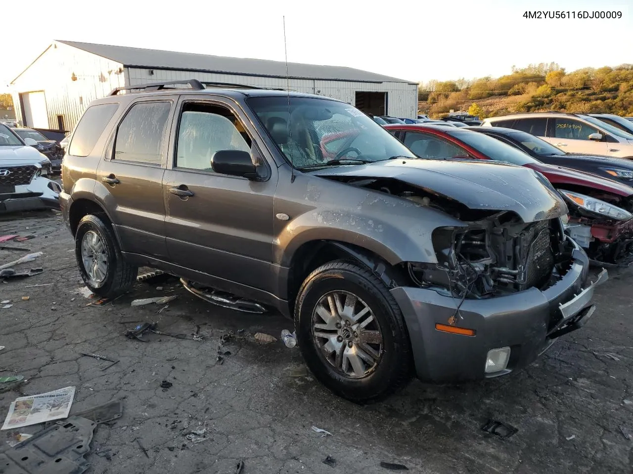 2006 Mercury Mariner VIN: 4M2YU56116DJ00009 Lot: 75915244