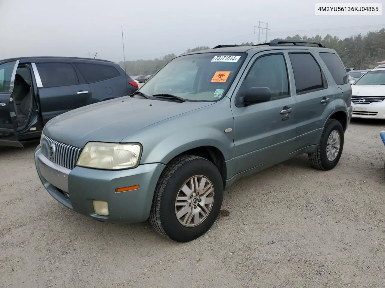 2006 Mercury Mariner VIN: 4M2YU56136KJ04865 Lot: 78171014