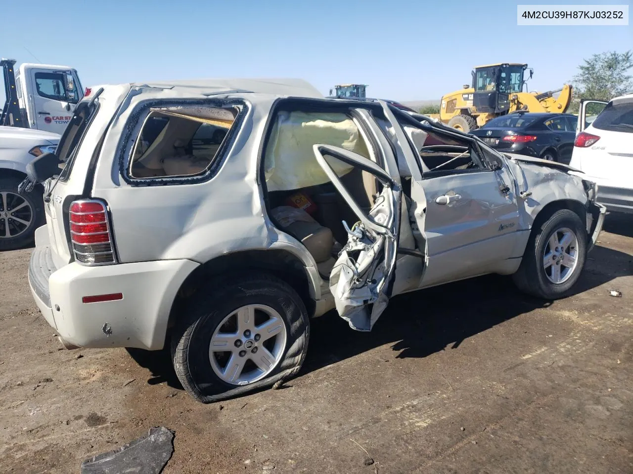 2007 Mercury Mariner Hev VIN: 4M2CU39H87KJ03252 Lot: 66141734