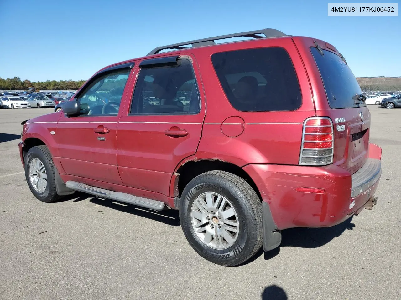 2007 Mercury Mariner Luxury VIN: 4M2YU81177KJ06452 Lot: 75383144