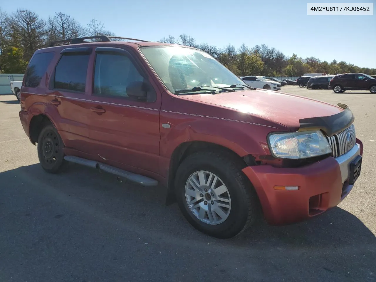 2007 Mercury Mariner Luxury VIN: 4M2YU81177KJ06452 Lot: 75383144