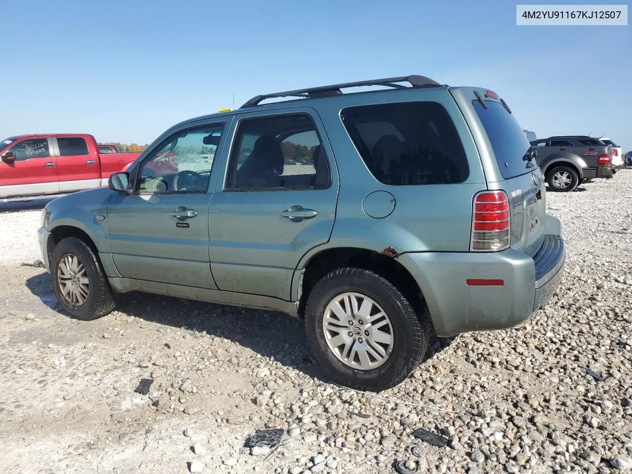 2007 Mercury Mariner Luxury VIN: 4M2YU91167KJ12507 Lot: 76284714