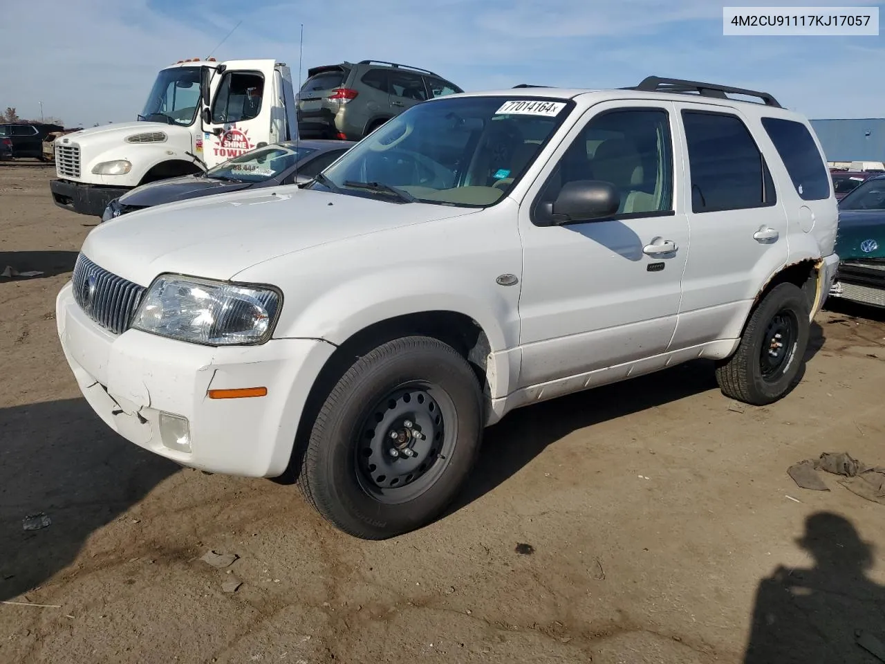 2007 Mercury Mariner Luxury VIN: 4M2CU91117KJ17057 Lot: 77014164