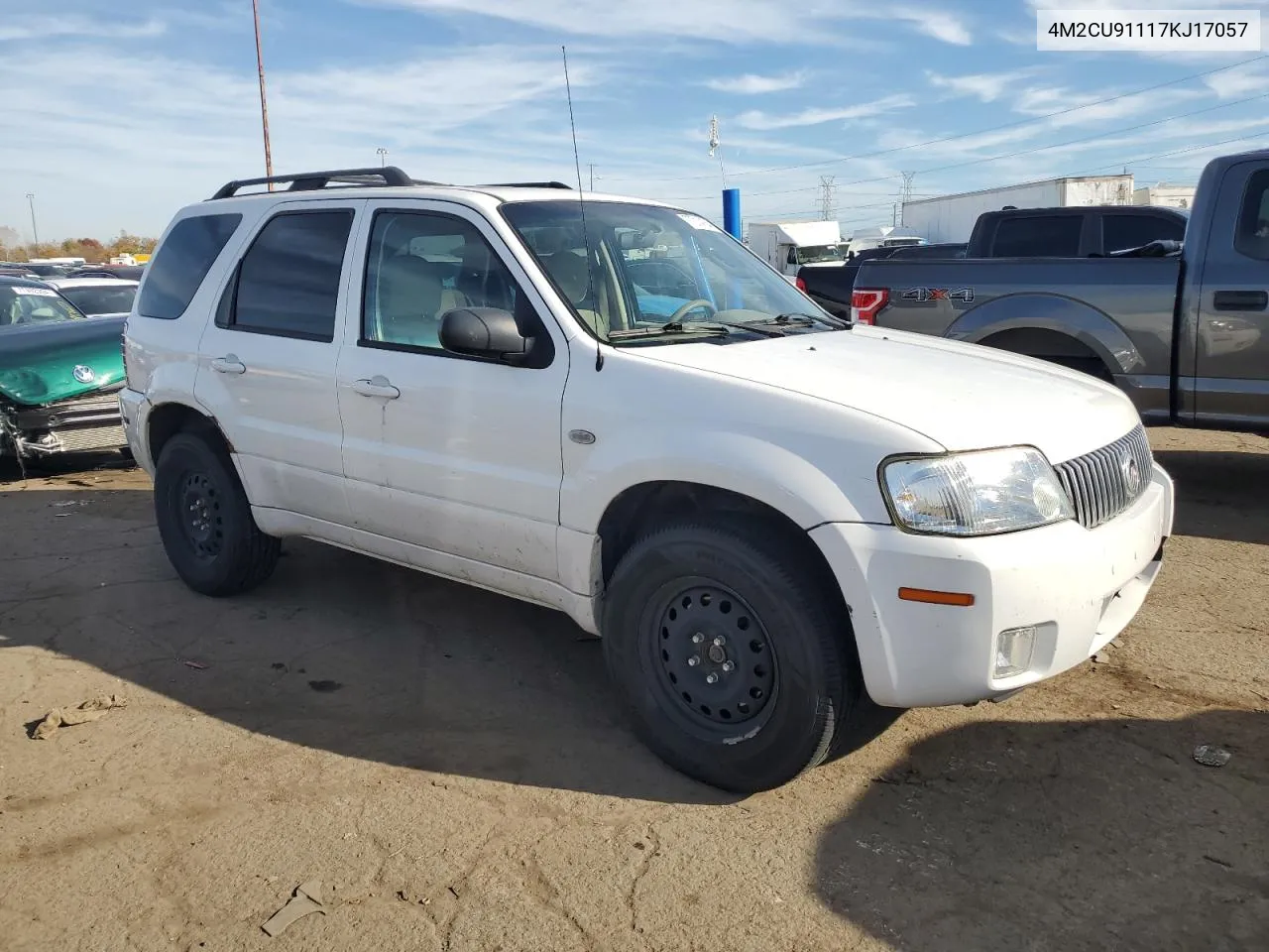 2007 Mercury Mariner Luxury VIN: 4M2CU91117KJ17057 Lot: 77014164