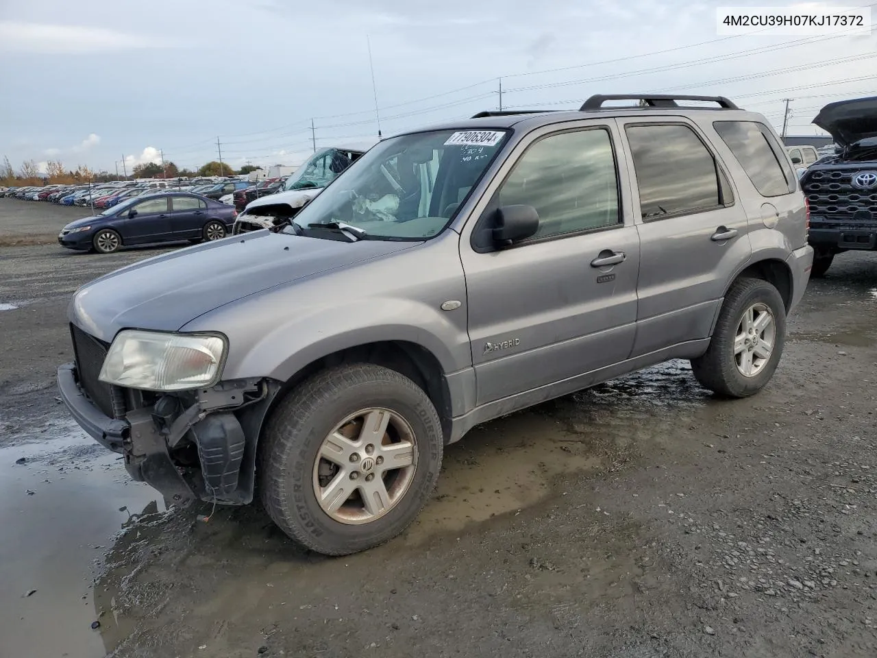 2007 Mercury Mariner Hev VIN: 4M2CU39H07KJ17372 Lot: 77906304