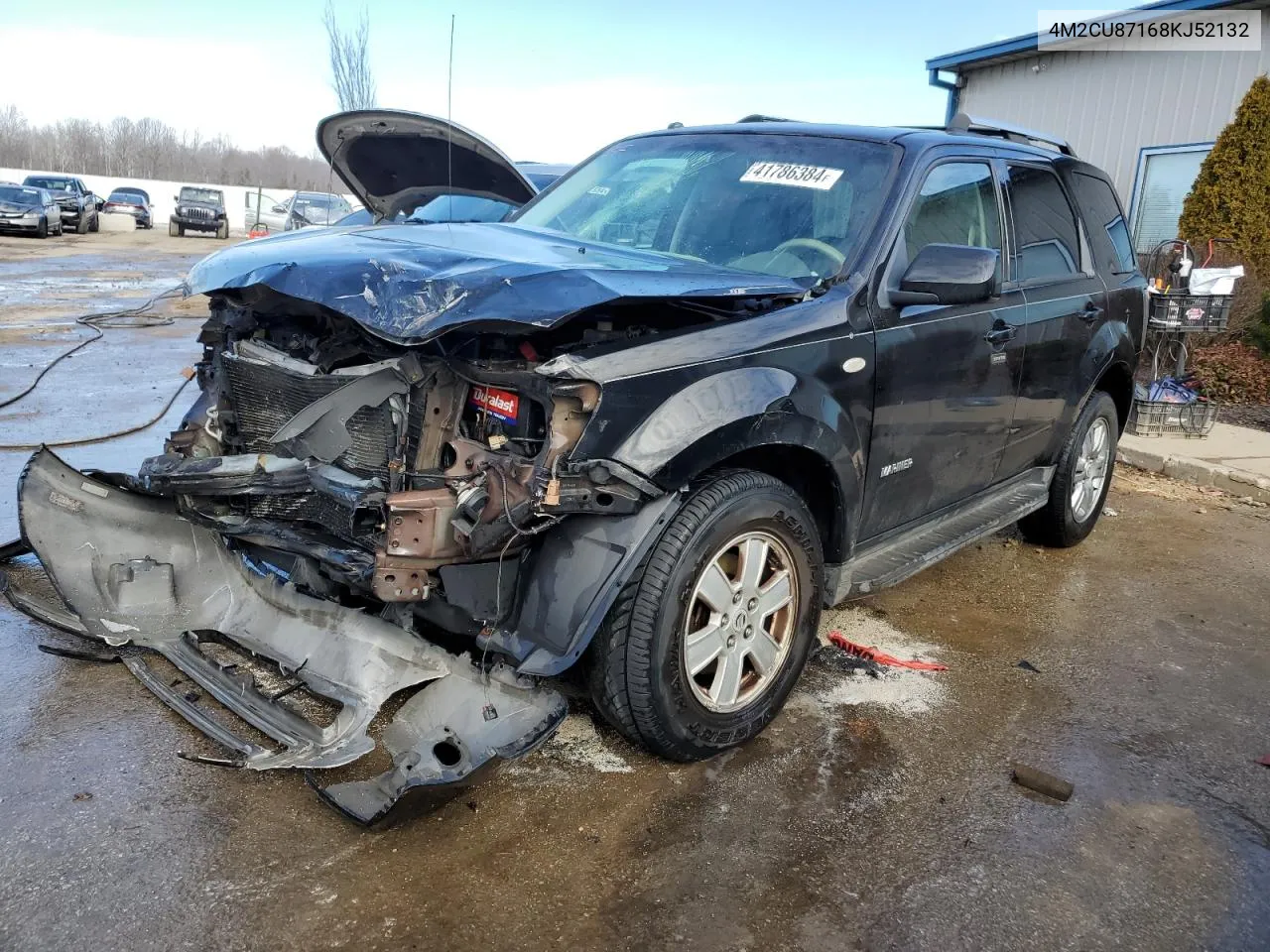 2008 Mercury Mariner Premier VIN: 4M2CU87168KJ52132 Lot: 41786384