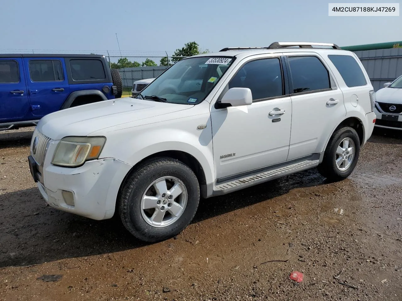 2008 Mercury Mariner Premier VIN: 4M2CU87188KJ47269 Lot: 53530924