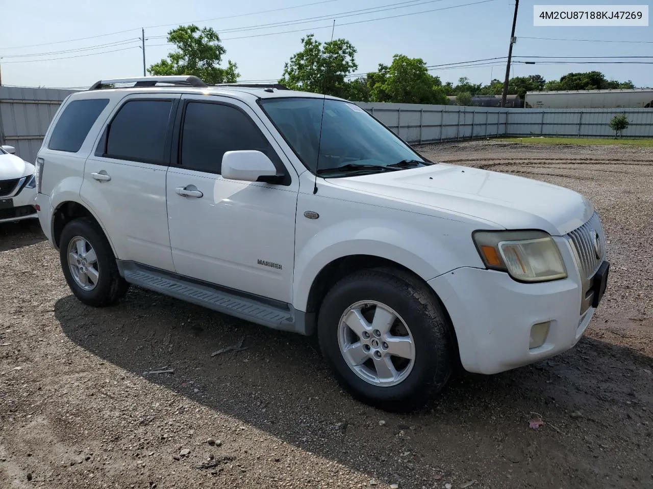 2008 Mercury Mariner Premier VIN: 4M2CU87188KJ47269 Lot: 53530924