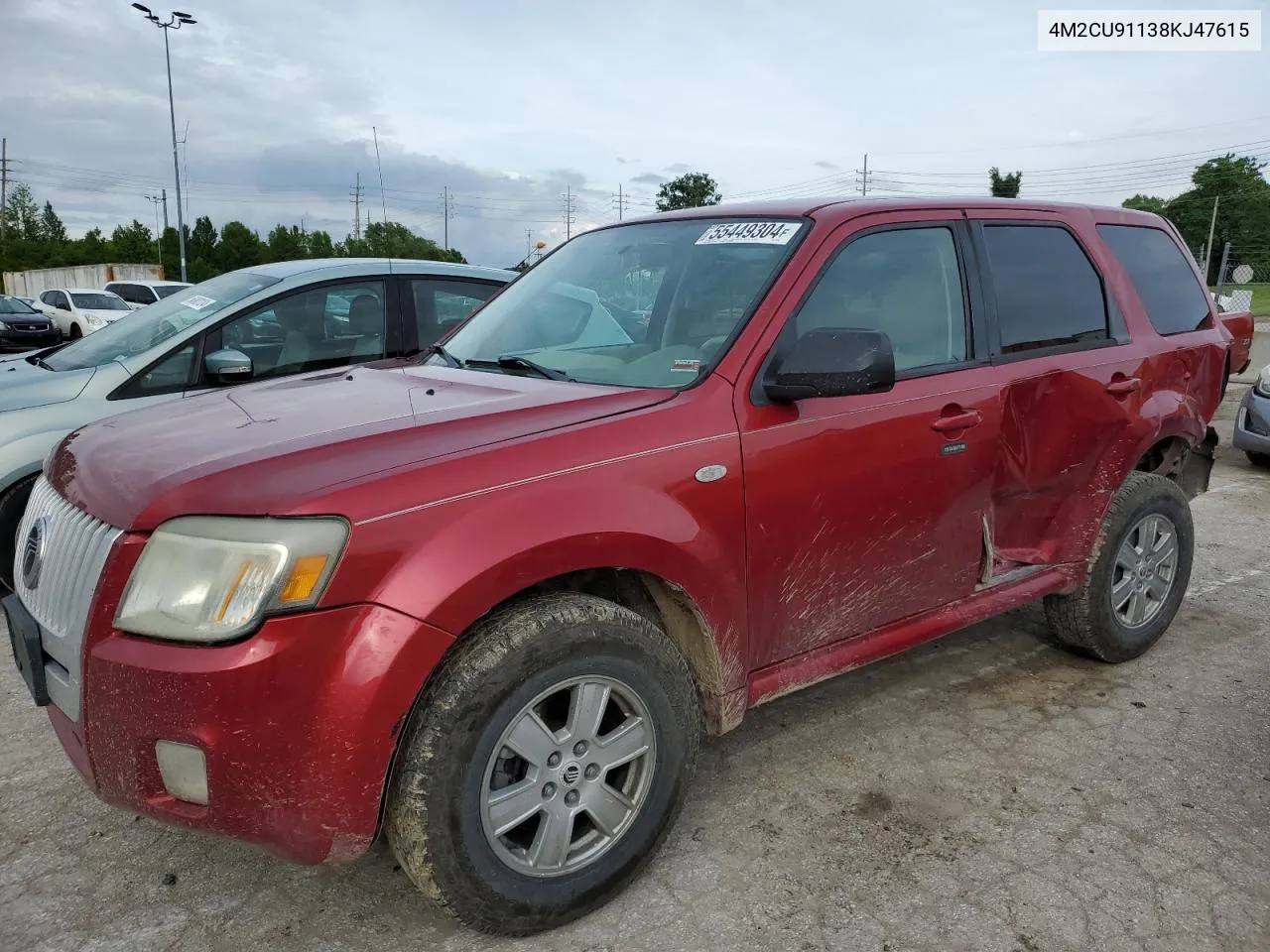 4M2CU91138KJ47615 2008 Mercury Mariner