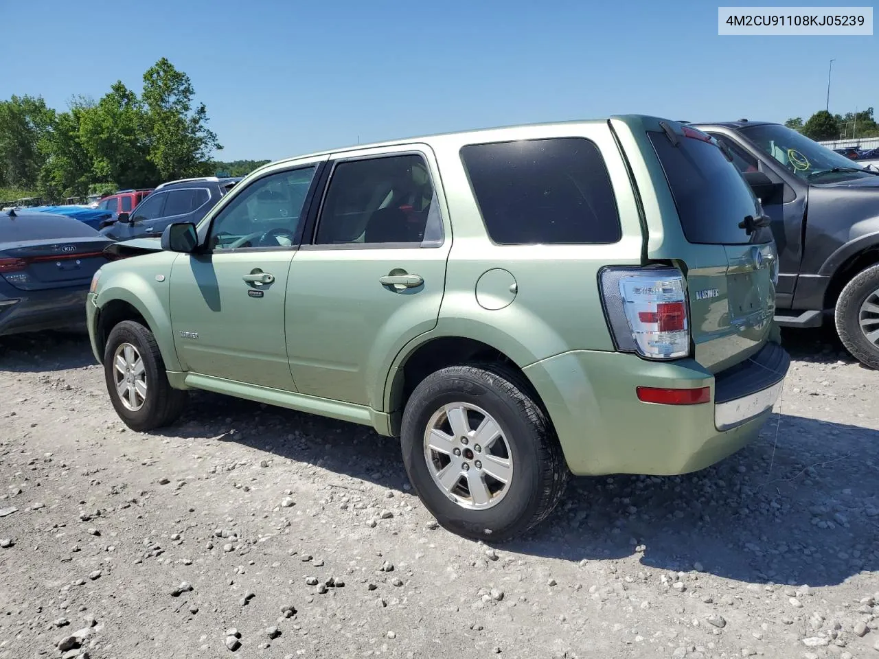 2008 Mercury Mariner VIN: 4M2CU91108KJ05239 Lot: 57604074