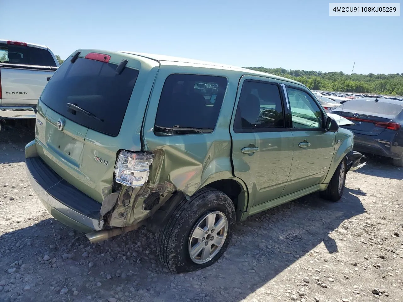 4M2CU91108KJ05239 2008 Mercury Mariner