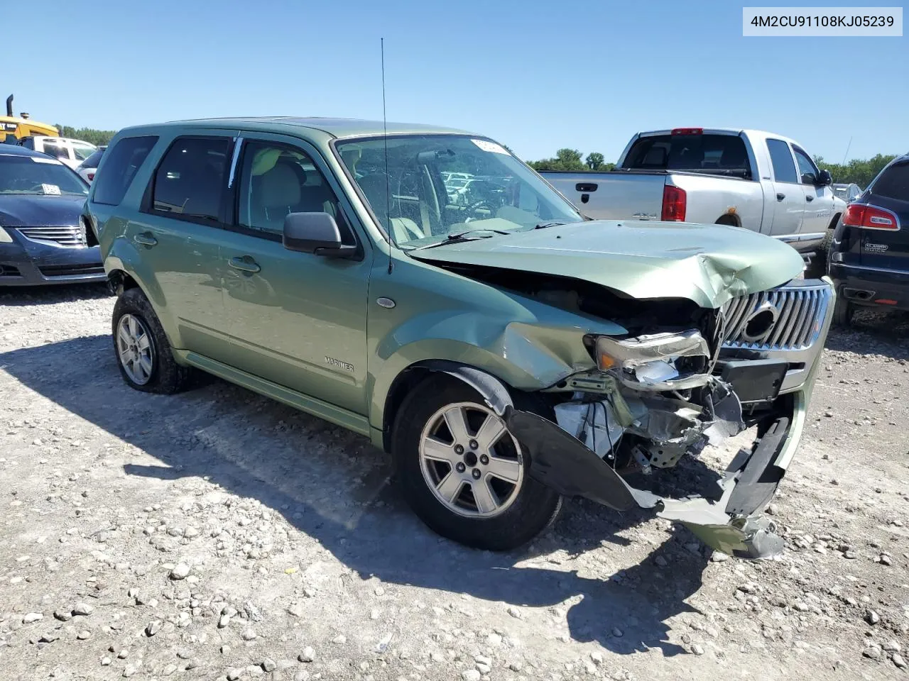 2008 Mercury Mariner VIN: 4M2CU91108KJ05239 Lot: 57604074