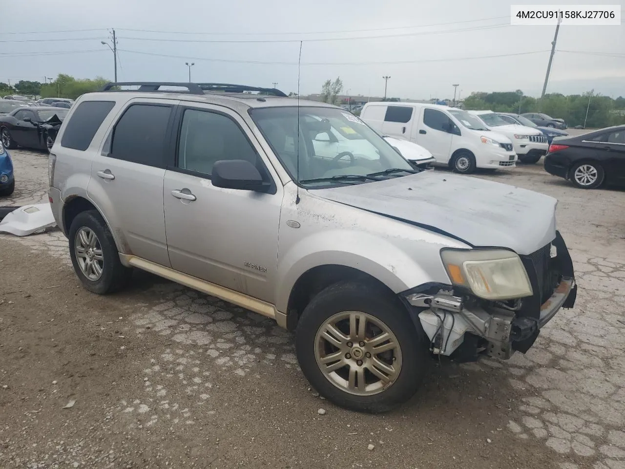 2008 Mercury Mariner VIN: 4M2CU91158KJ27706 Lot: 59316734