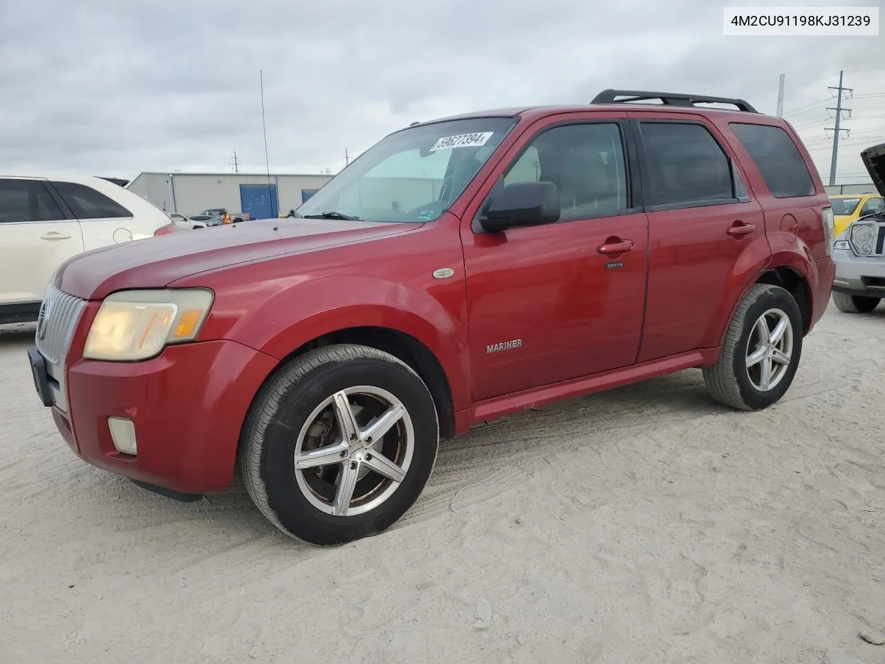 2008 Mercury Mariner VIN: 4M2CU91198KJ31239 Lot: 59627394