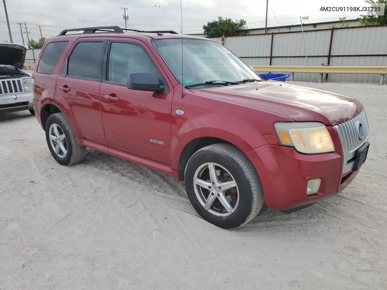 2008 Mercury Mariner VIN: 4M2CU91198KJ31239 Lot: 59627394